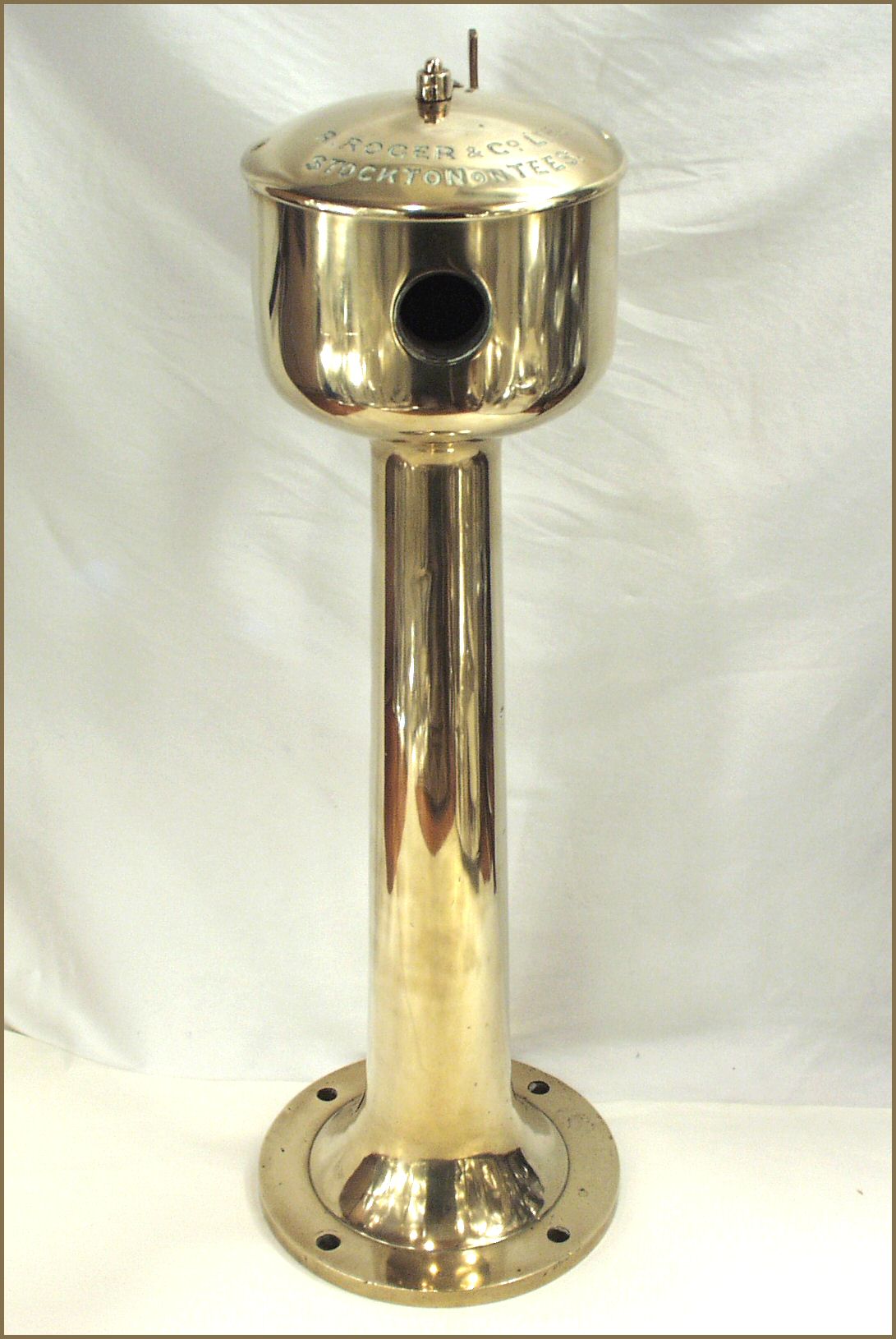 Ships Wheel Pedestal