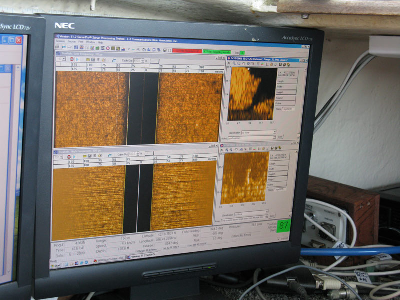 Side Scan Screen
