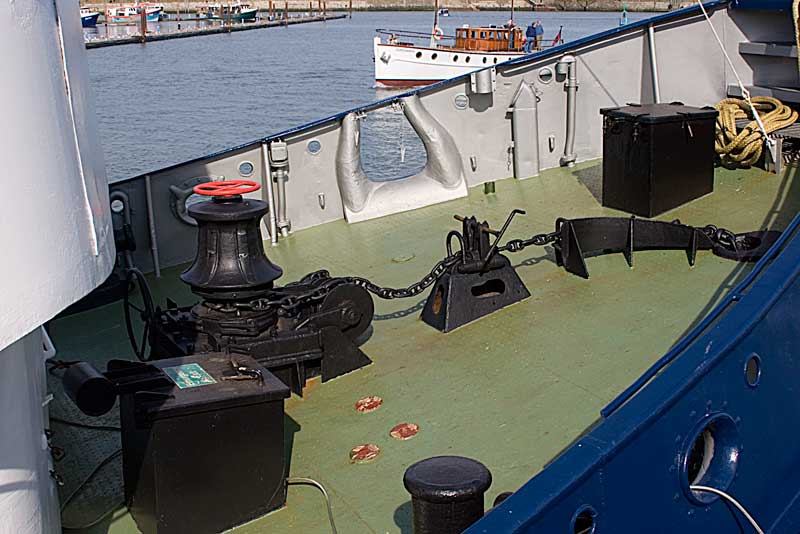 Baltic Warrior Foredeck