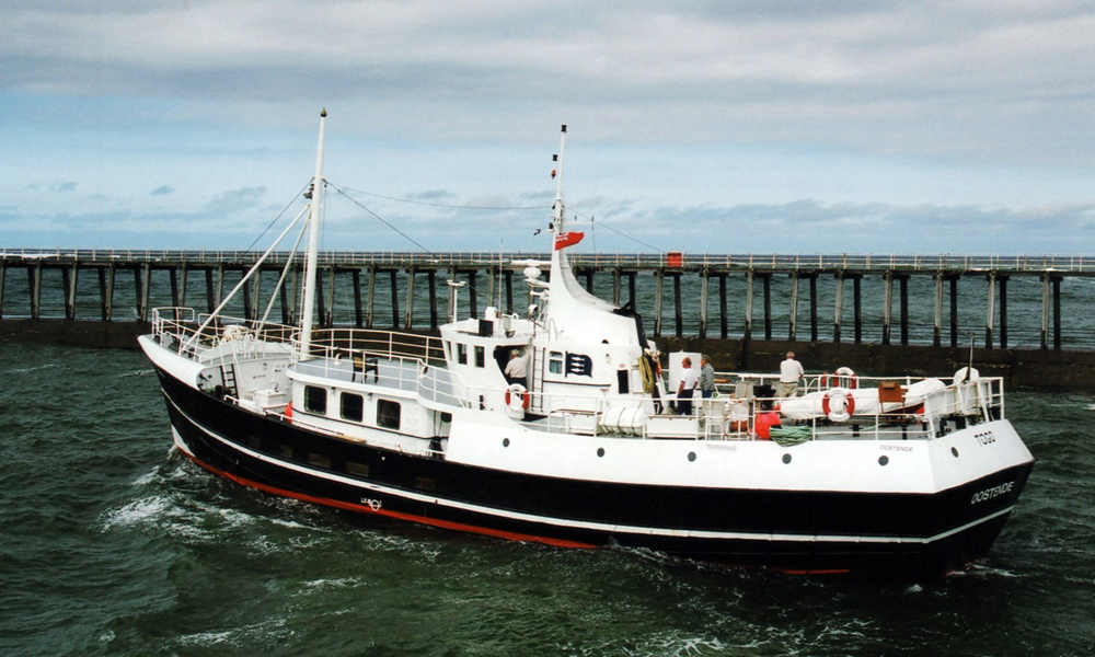 Leaving Whitby