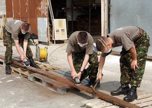 Cleaning The Removed Keel
