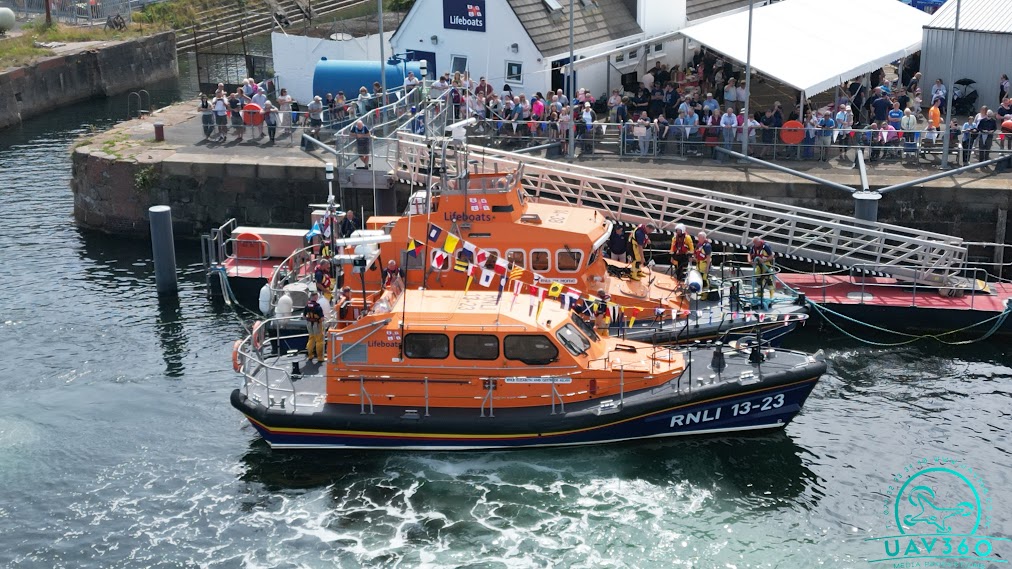 Both The Lifeboats Berthed