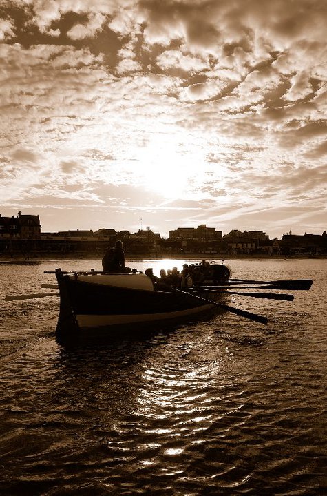 Swanage Sea Rowing Club and Crew